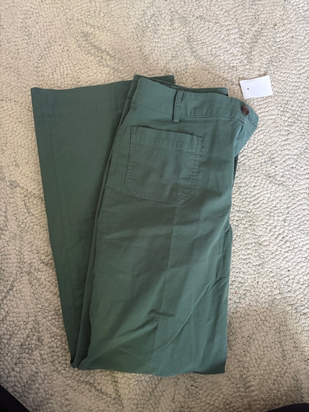 J. Crew Women’s Teal Green Chino Pants